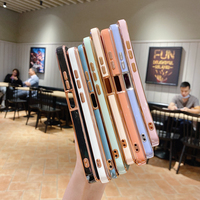 Kwadratowe serce miłość przypadku telefonu na Samsung Galaxy A32 A 32 A52 A72 A 52 72 4G 5G A52S A53 A23 A33 A73 A12 silikonowe Capas pokrywa 5